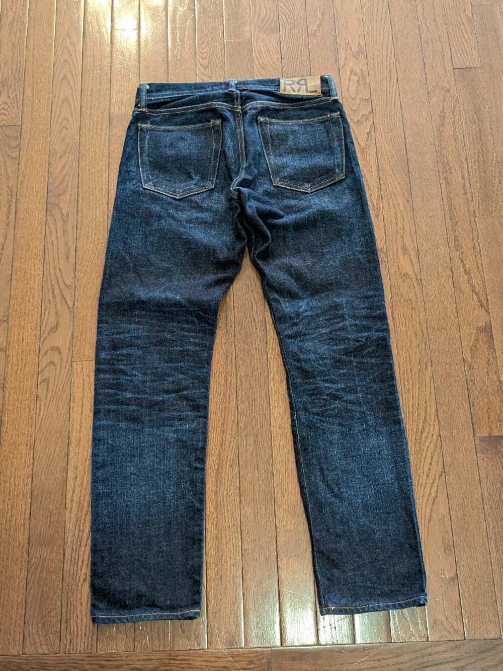 RRL (Double RL) Slim Fit Japan Woven Selvedge Denim - Size 30x30